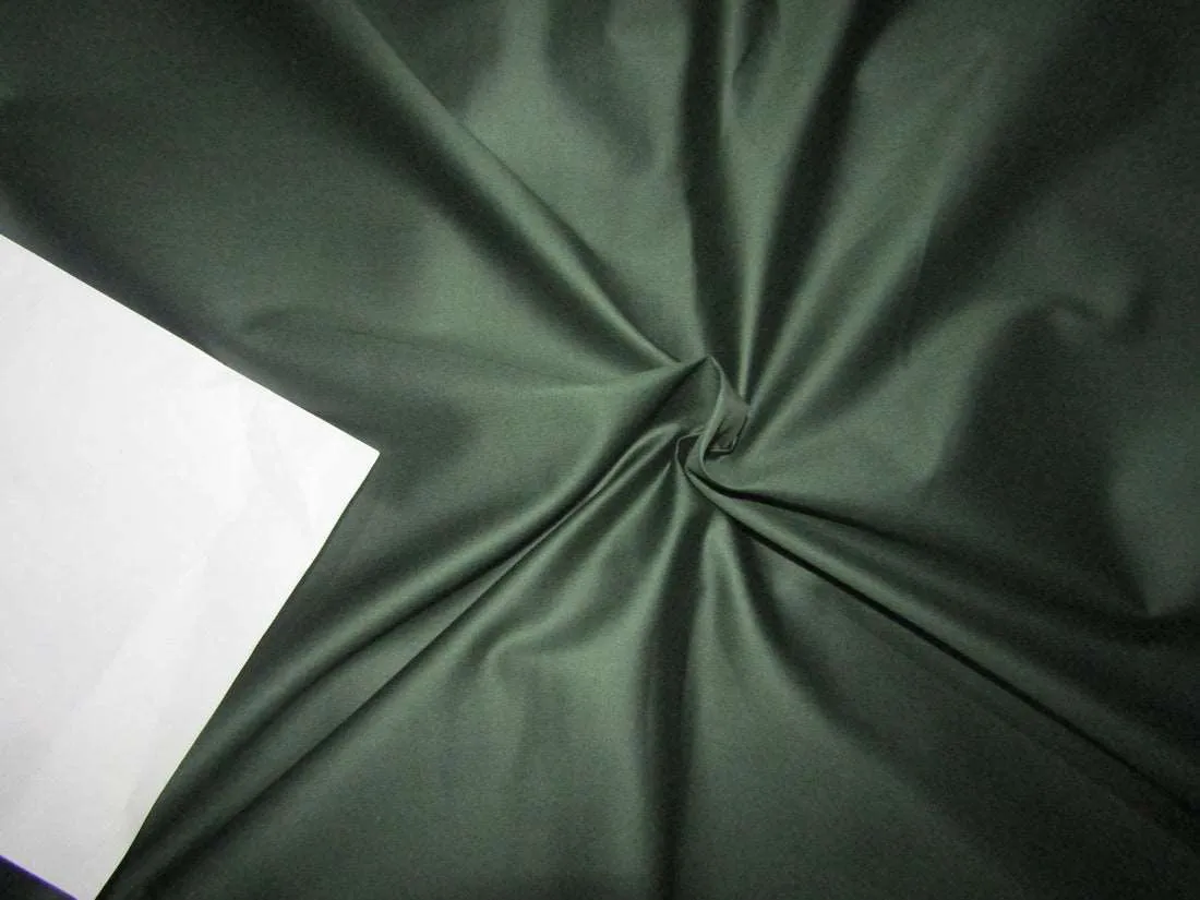 100% COTTON FABRIC DARK GREEN colour [ LONDON ] 58" wide [10521]