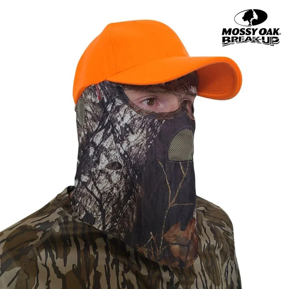 2-in-1 FRONT Face Mask and Camo Hat for Duck Hunting by QuikCamo