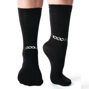 24K Black Gold Crew Socks (Non-Grip)