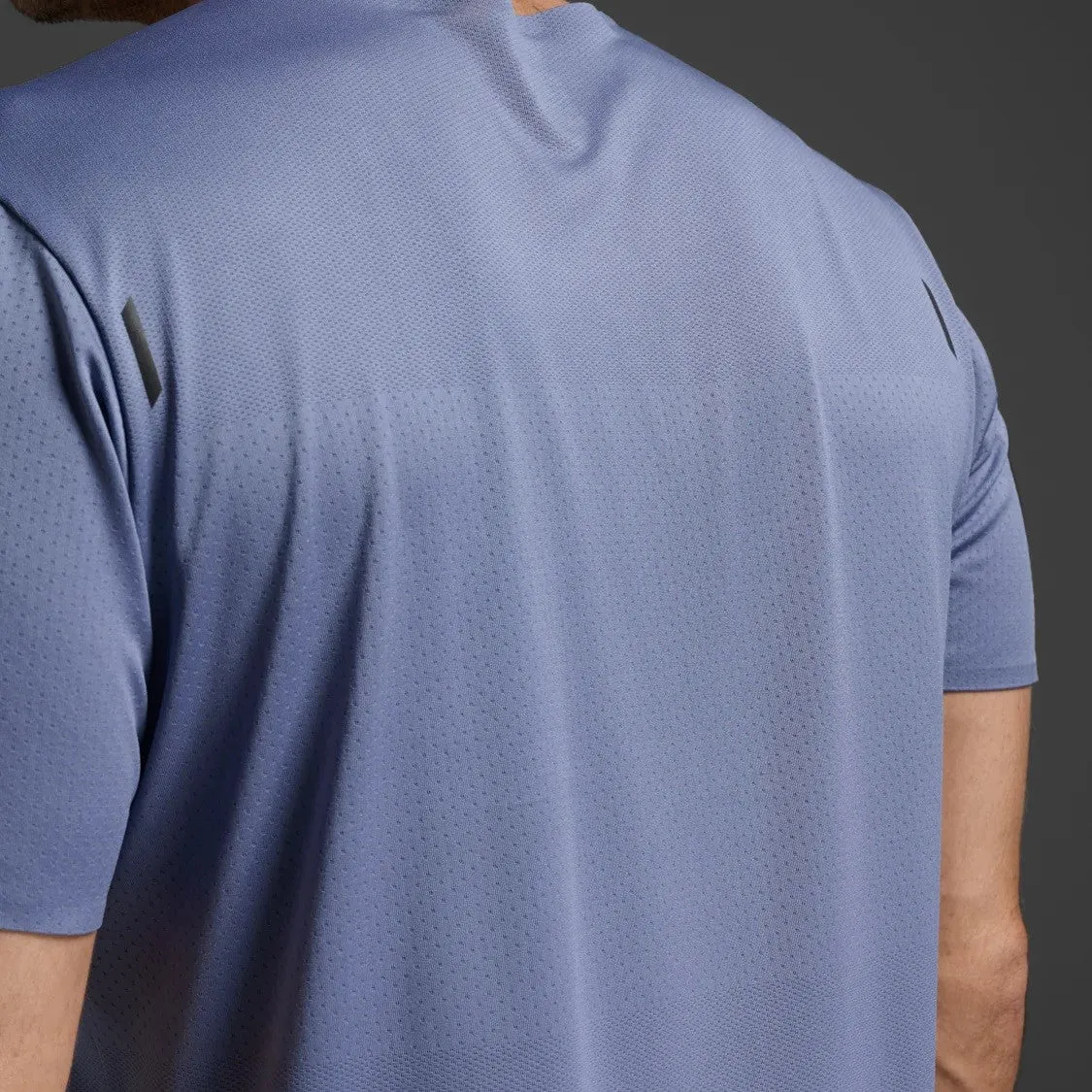 2XU Light Speed Tech Tee | Blue Stone / Black Reflective | Mens