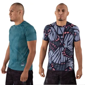 93brand Dry Fit T-Shirt 2-PACK - Palm/Butterfly