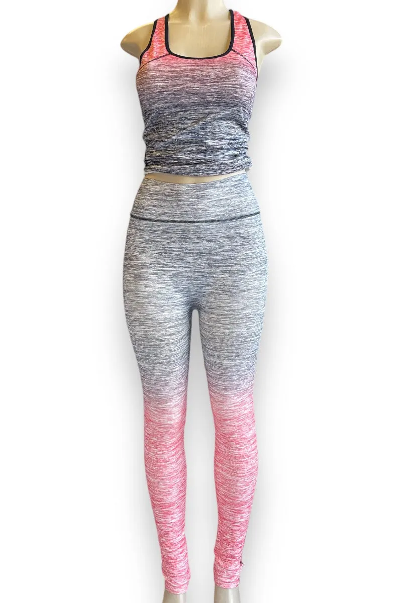 Active Heather Gradient Print Set