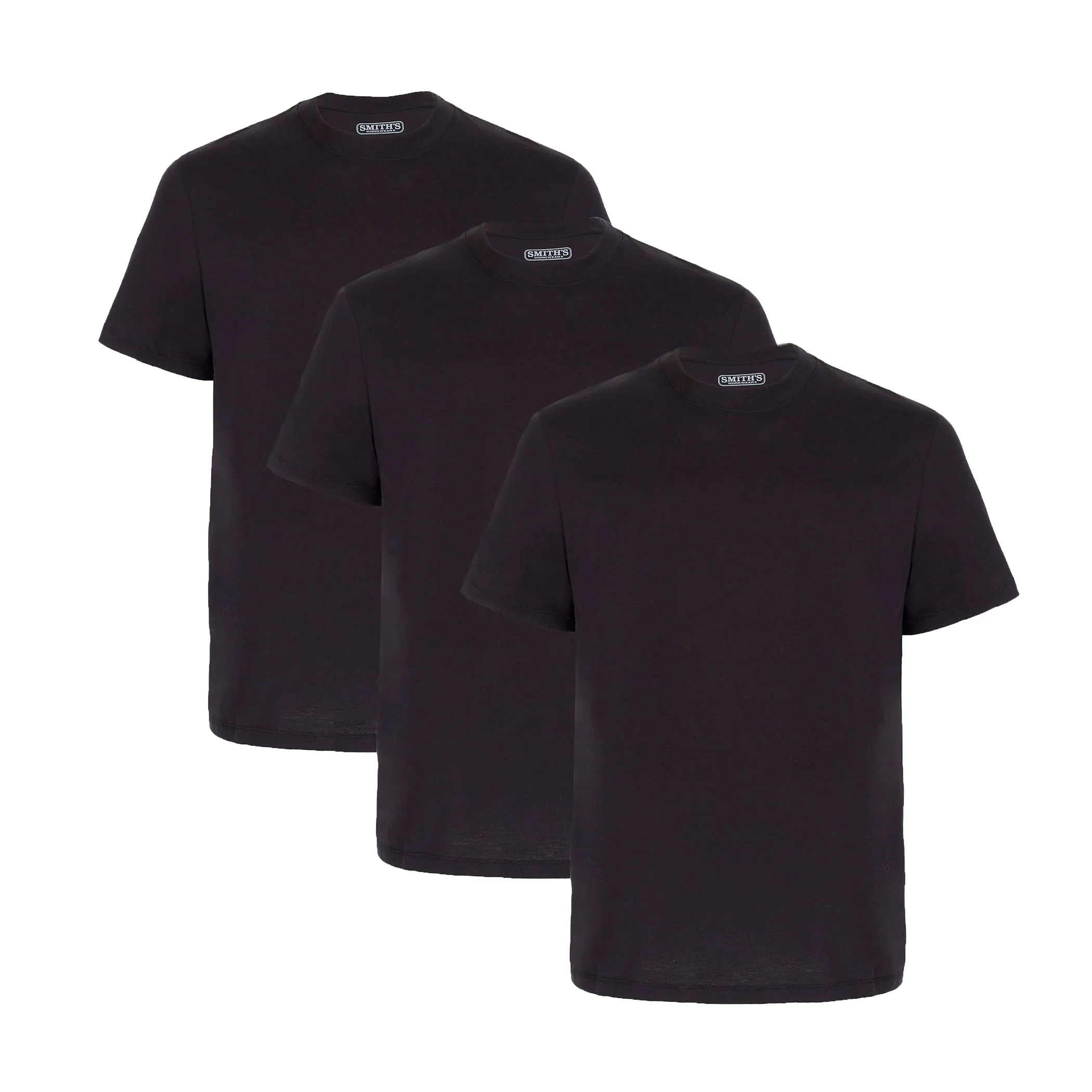 BIG MEN'S QUICK DRY CREW NECK TEE 3-PACK