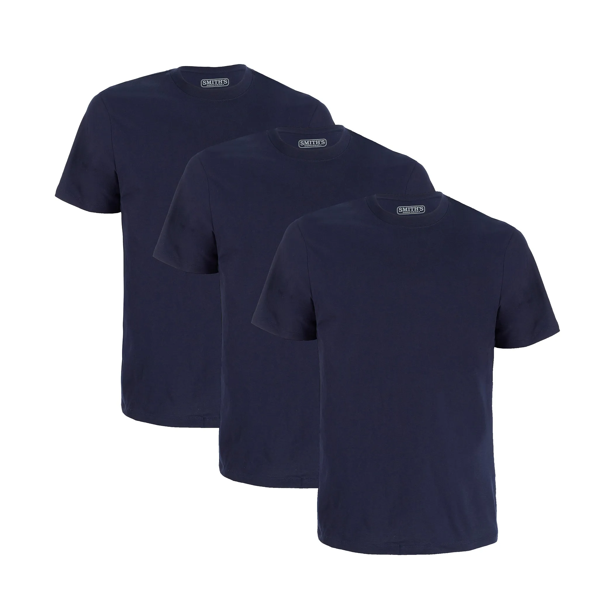 BIG MEN'S QUICK DRY CREW NECK TEE 3-PACK