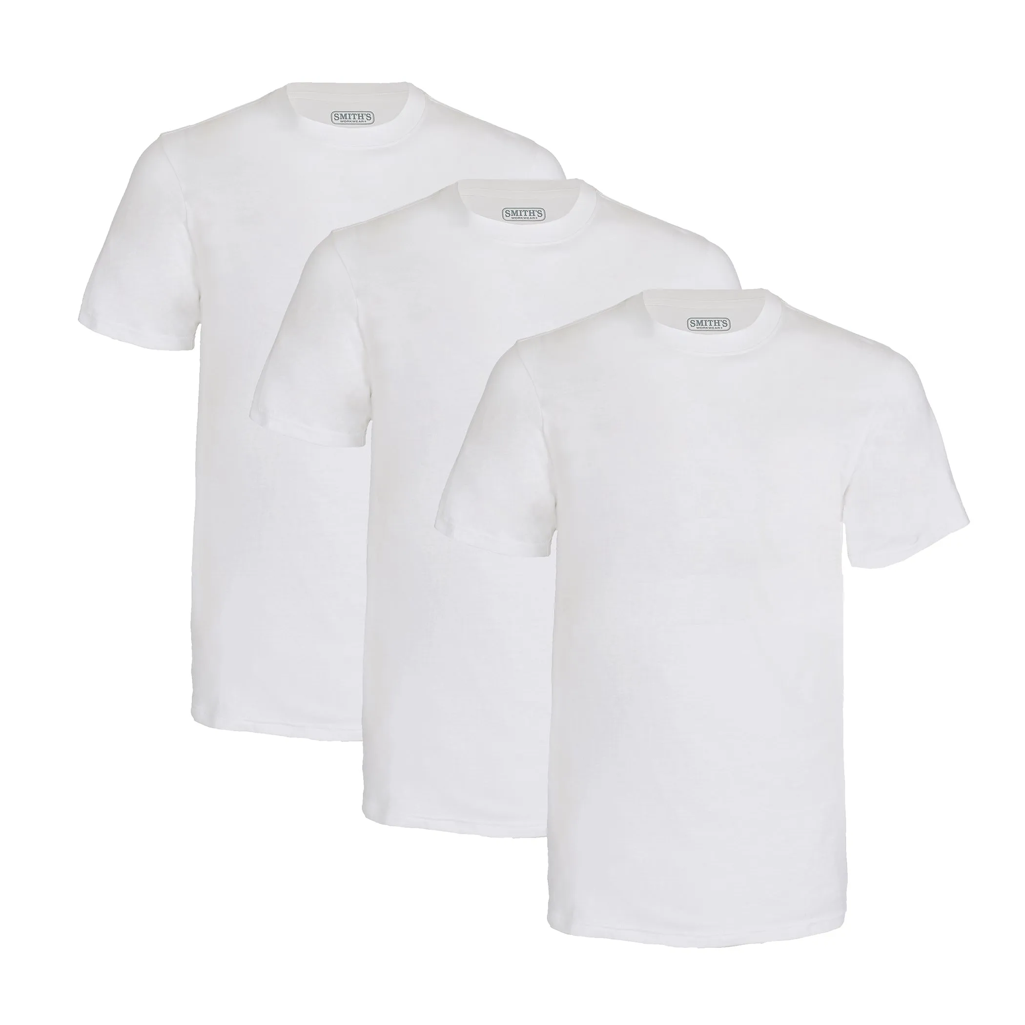 BIG MEN'S QUICK DRY CREW NECK TEE 3-PACK