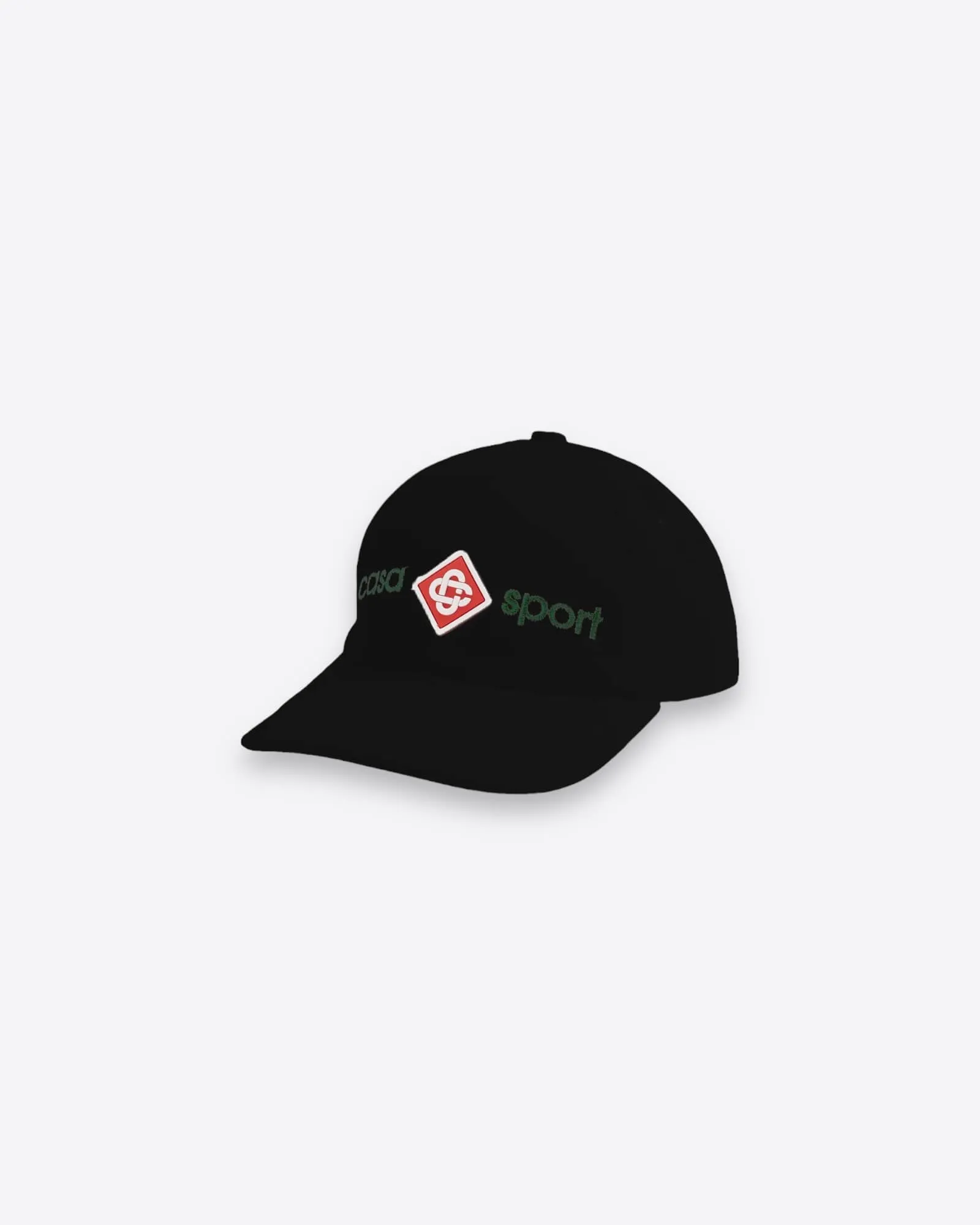 Black Casa Sport Logo Cap