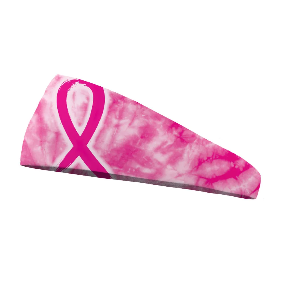 Breast Cancer Ribbon Tie Dye