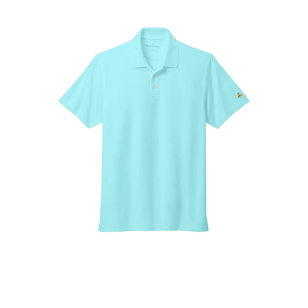 Brooks Brothers® Mesh Pique Performance Polo - Soft Mint