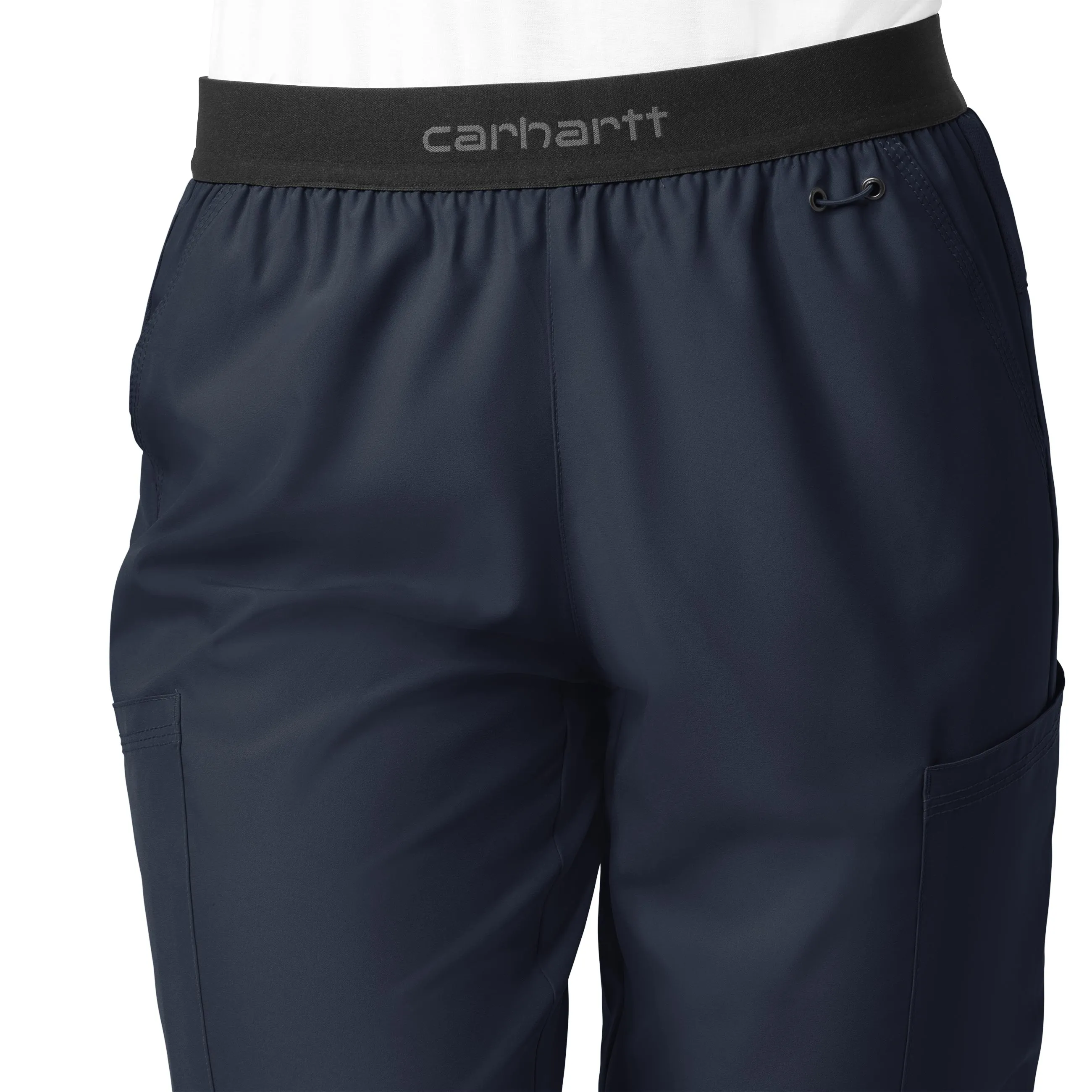 Carhartt Force Liberty Women's Comfort Cargo Jogger Scrub Pant - Navy