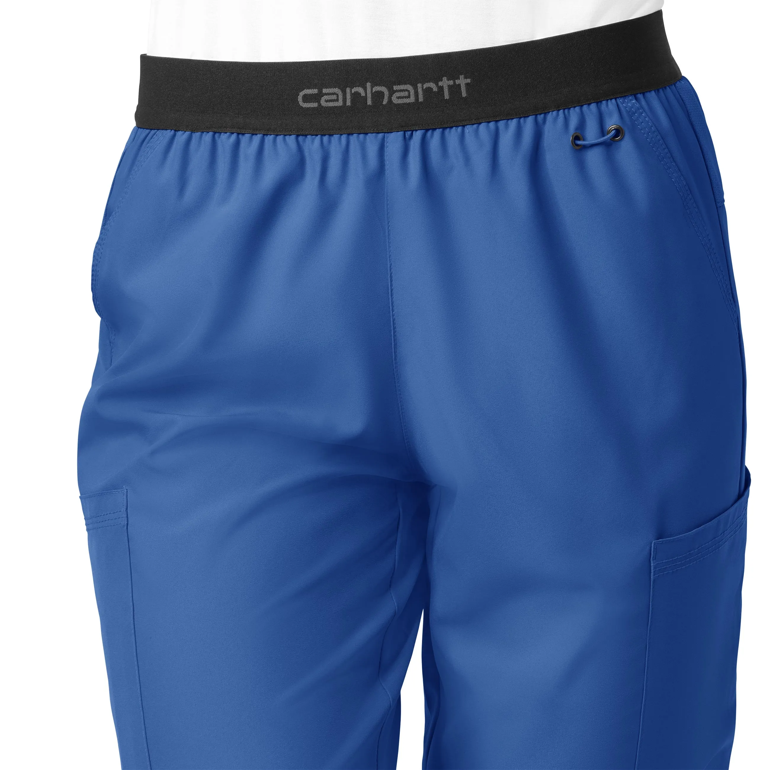 Carhartt Force Liberty Women's Comfort Cargo Jogger Scrub Pant - Royal