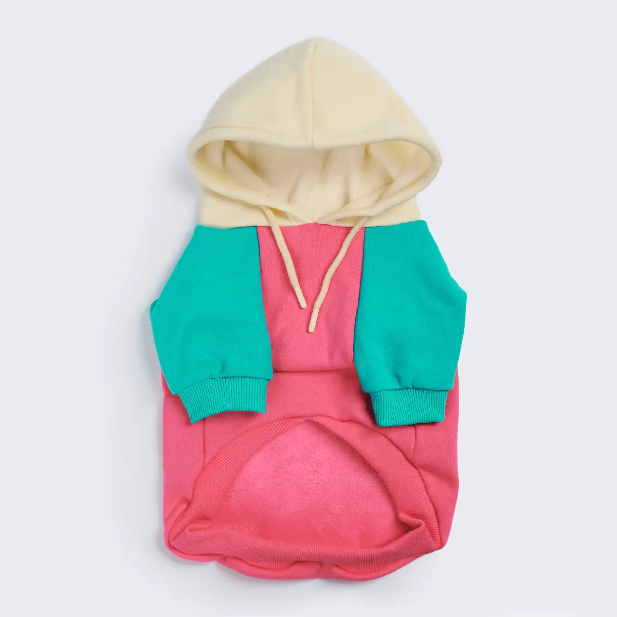 Color Block Dog Hoodies