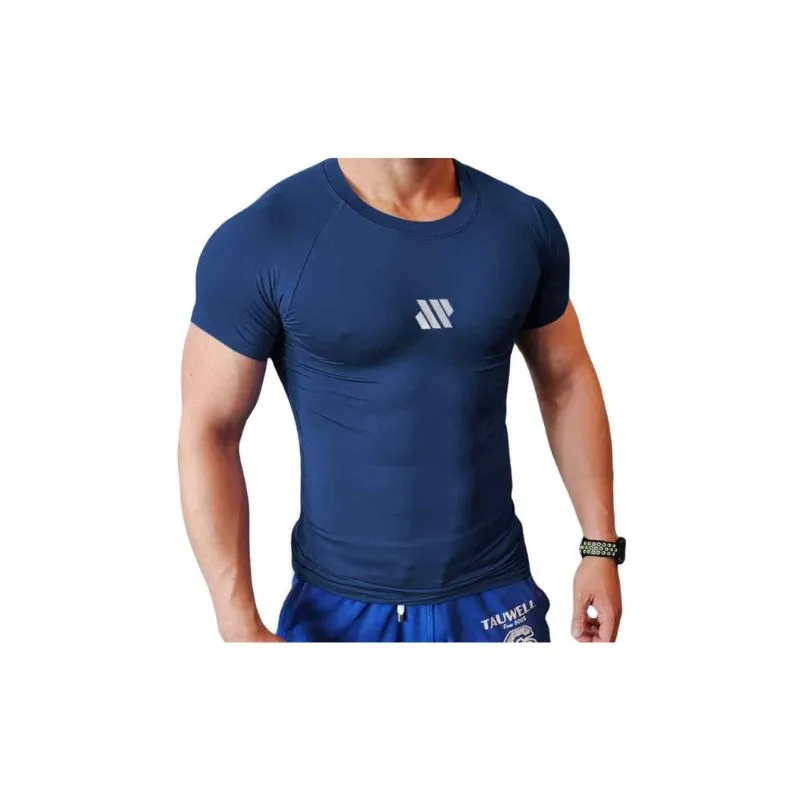 Compressed Gym T-Shirt Solid Colors Men