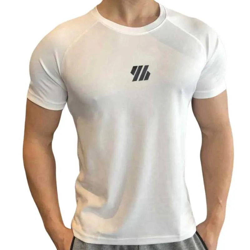 Compressed Gym T-Shirt Solid Colors Men