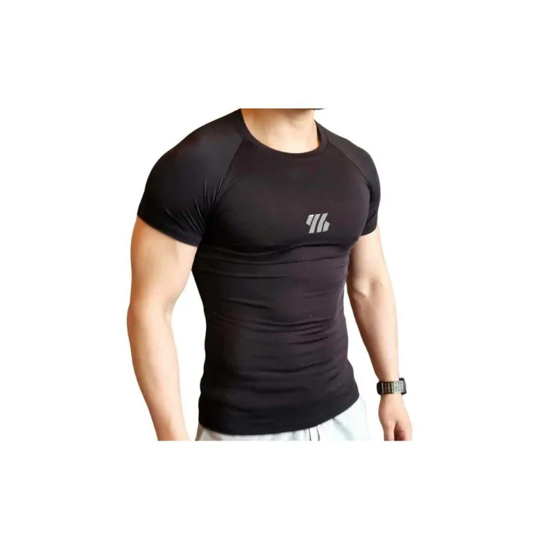 Compressed Gym T-Shirt Solid Colors Men