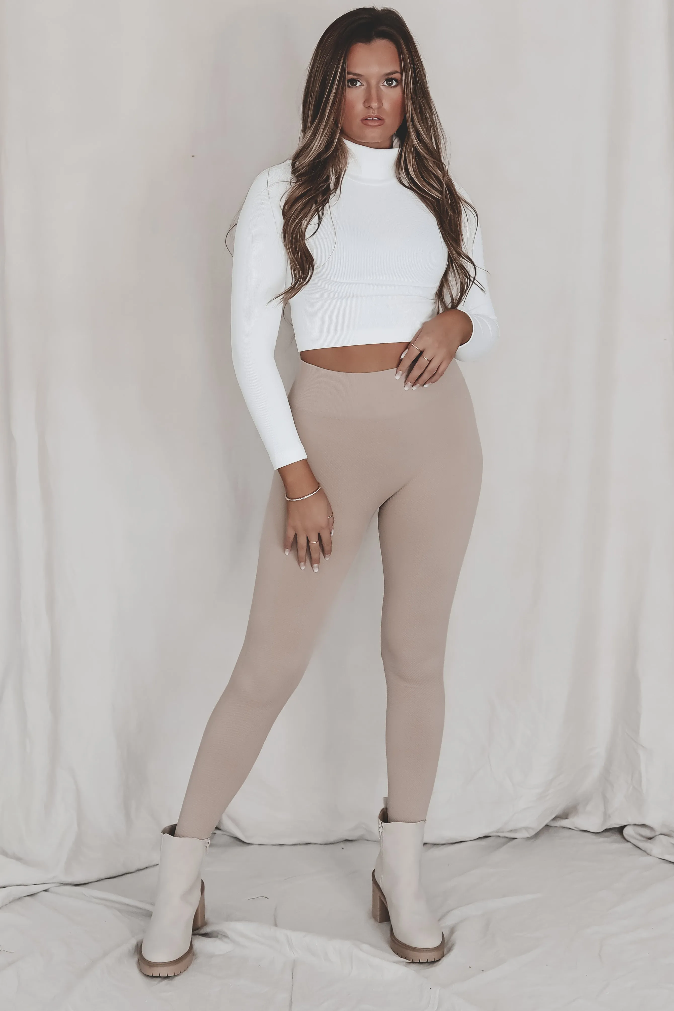 DEAL Call It Cute And Cozy High Waisted Leggings