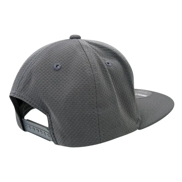 Dimple Pattern Snapback Hat, Flat Bill - Golf & Sports Cap - Decky 6203