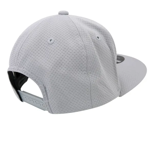 Dimple Pattern Snapback Hat, Flat Bill - Golf & Sports Cap - Decky 6203