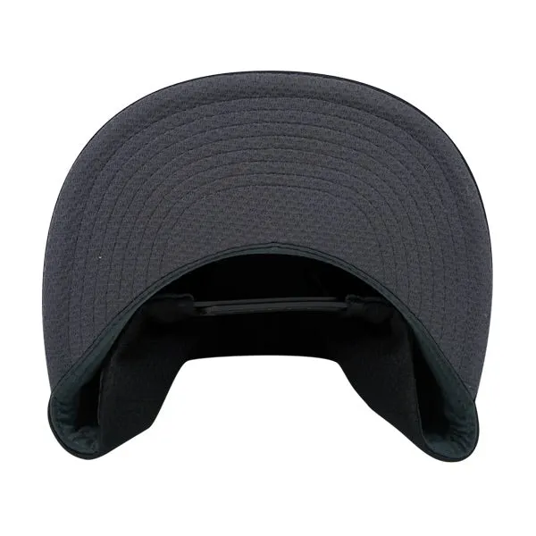 Dimple Pattern Snapback Hat, Flat Bill - Golf & Sports Cap - Decky 6203