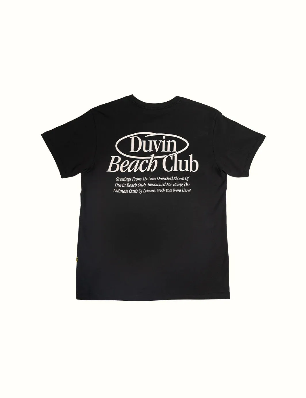 Duvin Beach Club Tee - BLACK