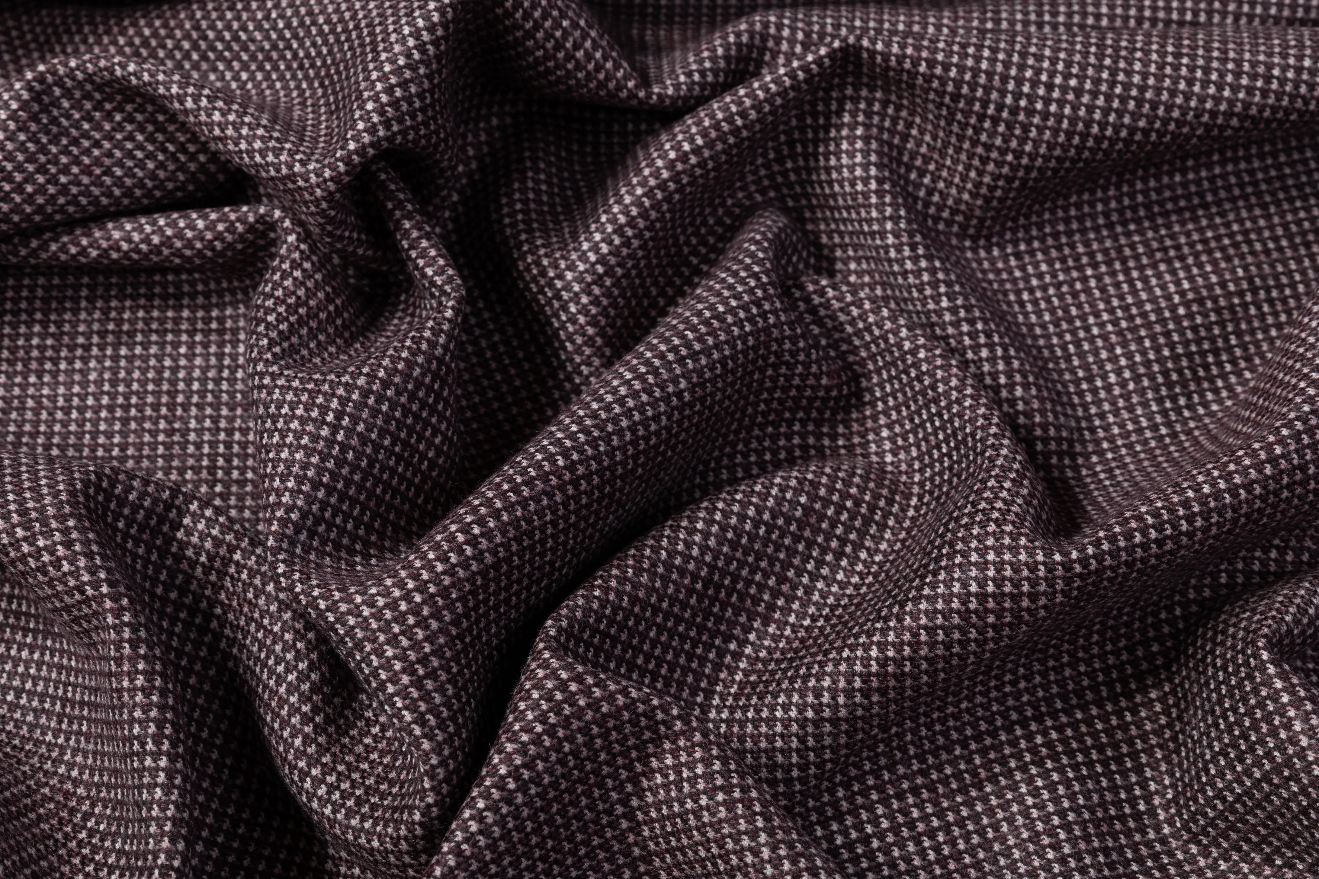 Ermenegildo Zegna - Superfine Australian Wool and Silk Tweed - Dark Mauve