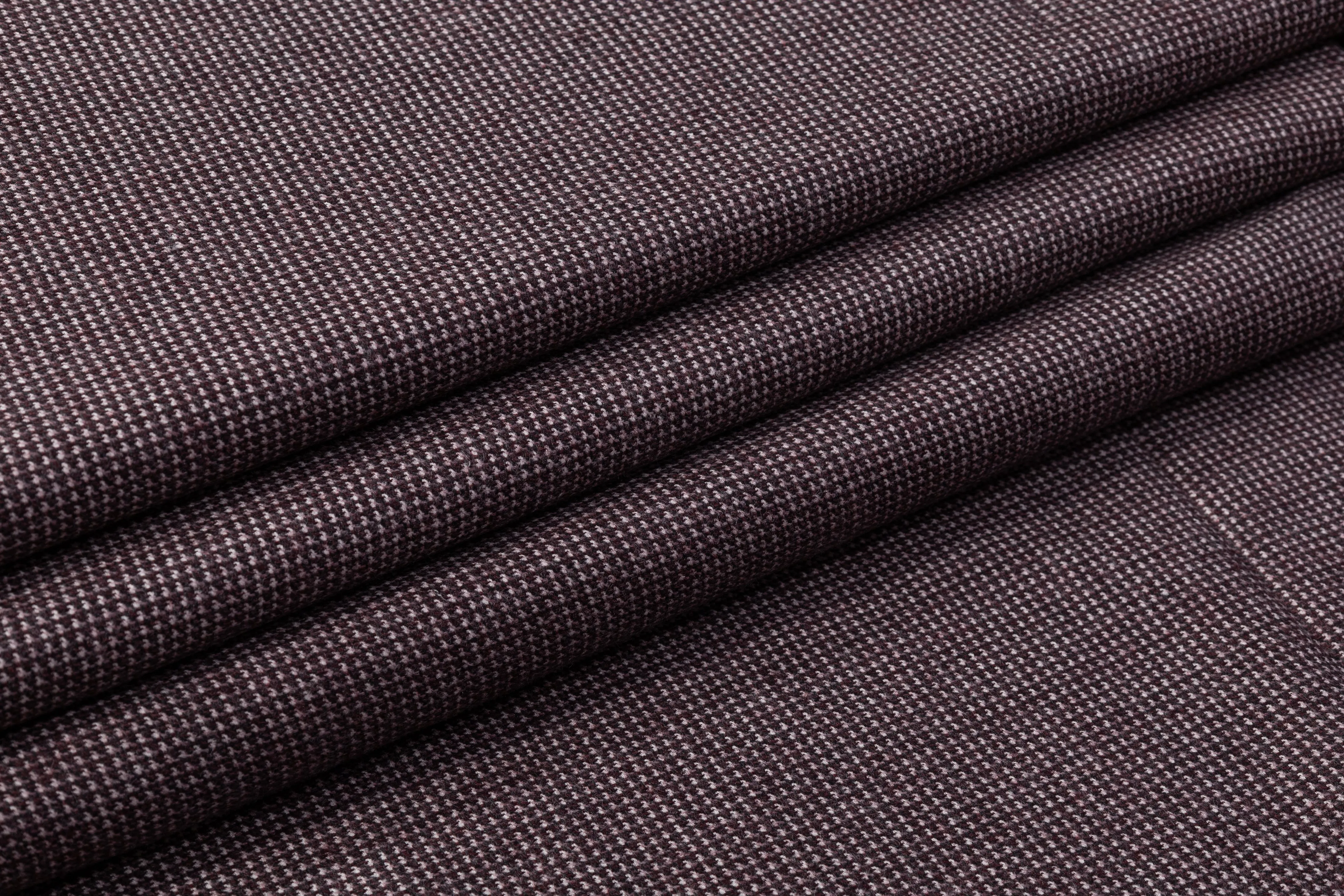 Ermenegildo Zegna - Superfine Australian Wool and Silk Tweed - Dark Mauve