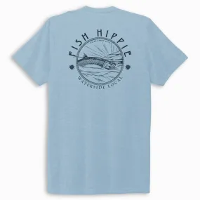 Fish Hippie M SS Silver Skies Tee SURF