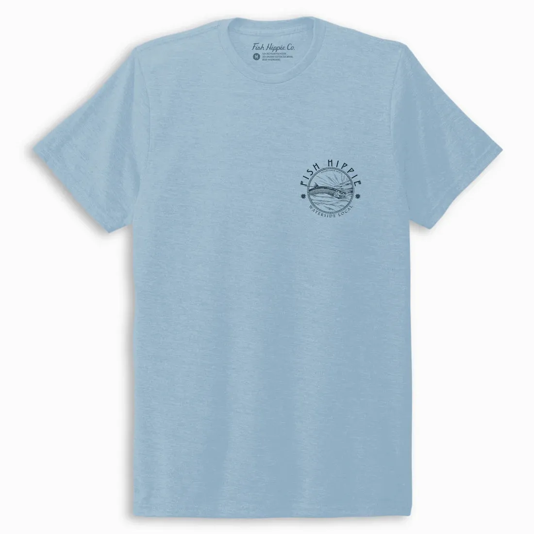 Fish Hippie M SS Silver Skies Tee SURF