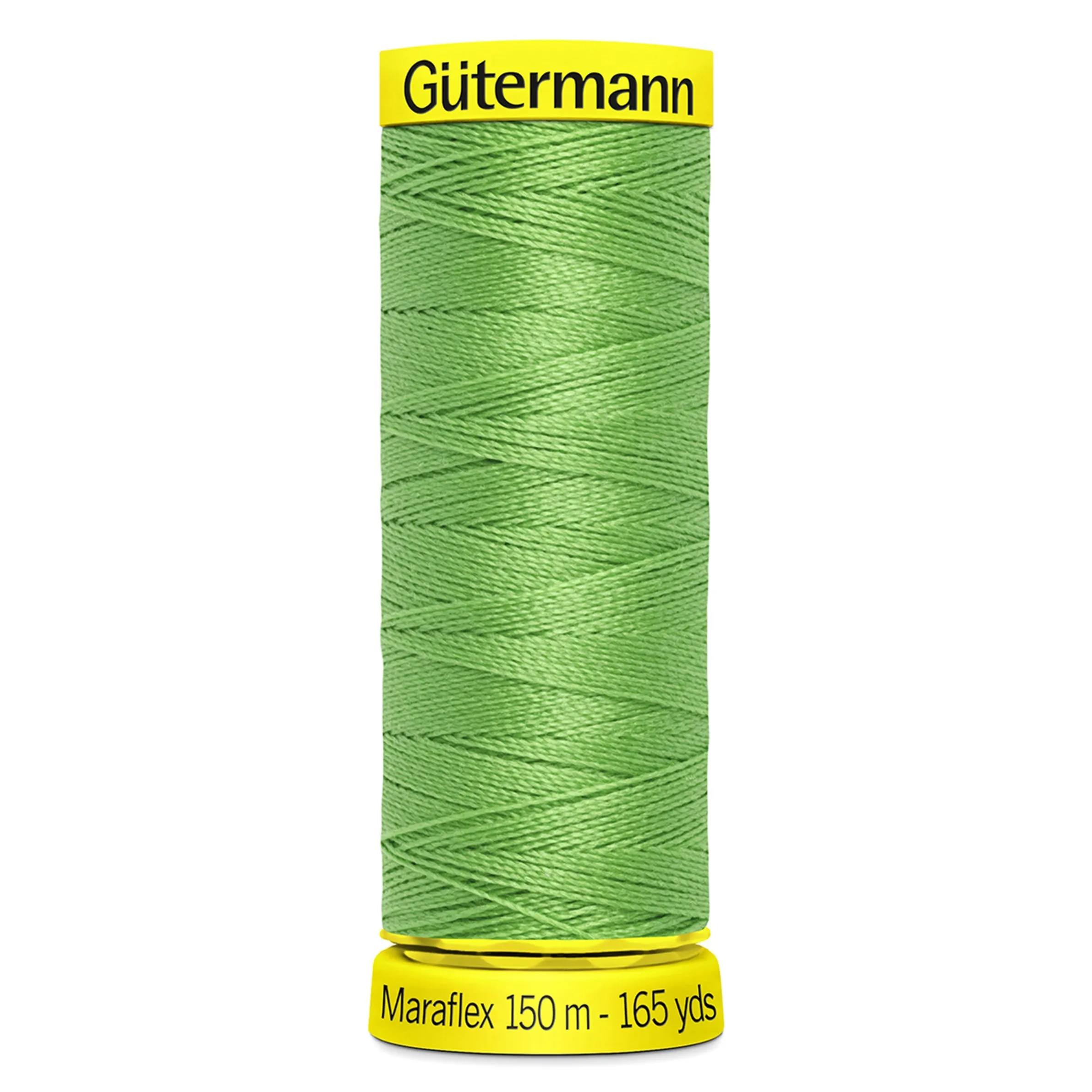 Gutermann Maraflex Stretchy Sewing Thread 150m colour 154 Lime green