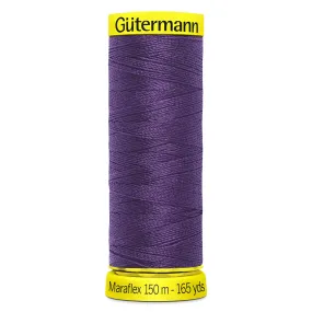 Gutermann Maraflex Stretchy Sewing Thread 150m colour 257 Purple