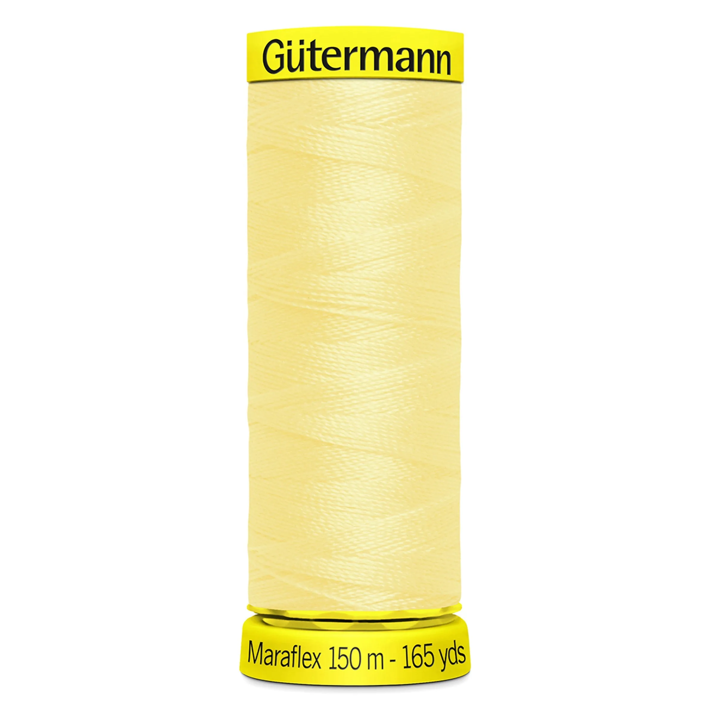 Gutermann Maraflex Stretchy Sewing Thread 150m colour 325 Primrose