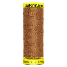 Gutermann Maraflex Stretchy Sewing Thread 150m colour 448 Burnt Orange