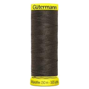 Gutermann Maraflex Stretchy Sewing Thread 150m colour 696 Chocolate