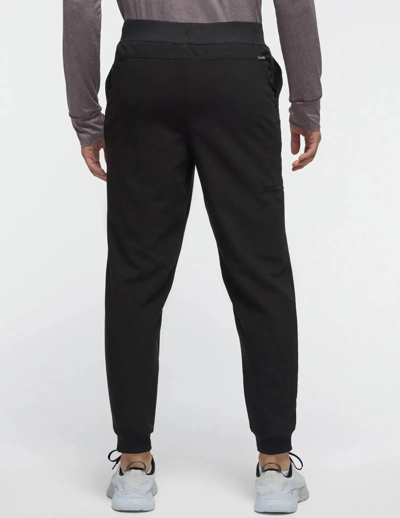 Jaanuu Men's Momentum 2-in-1 Scrub Jogger - Black