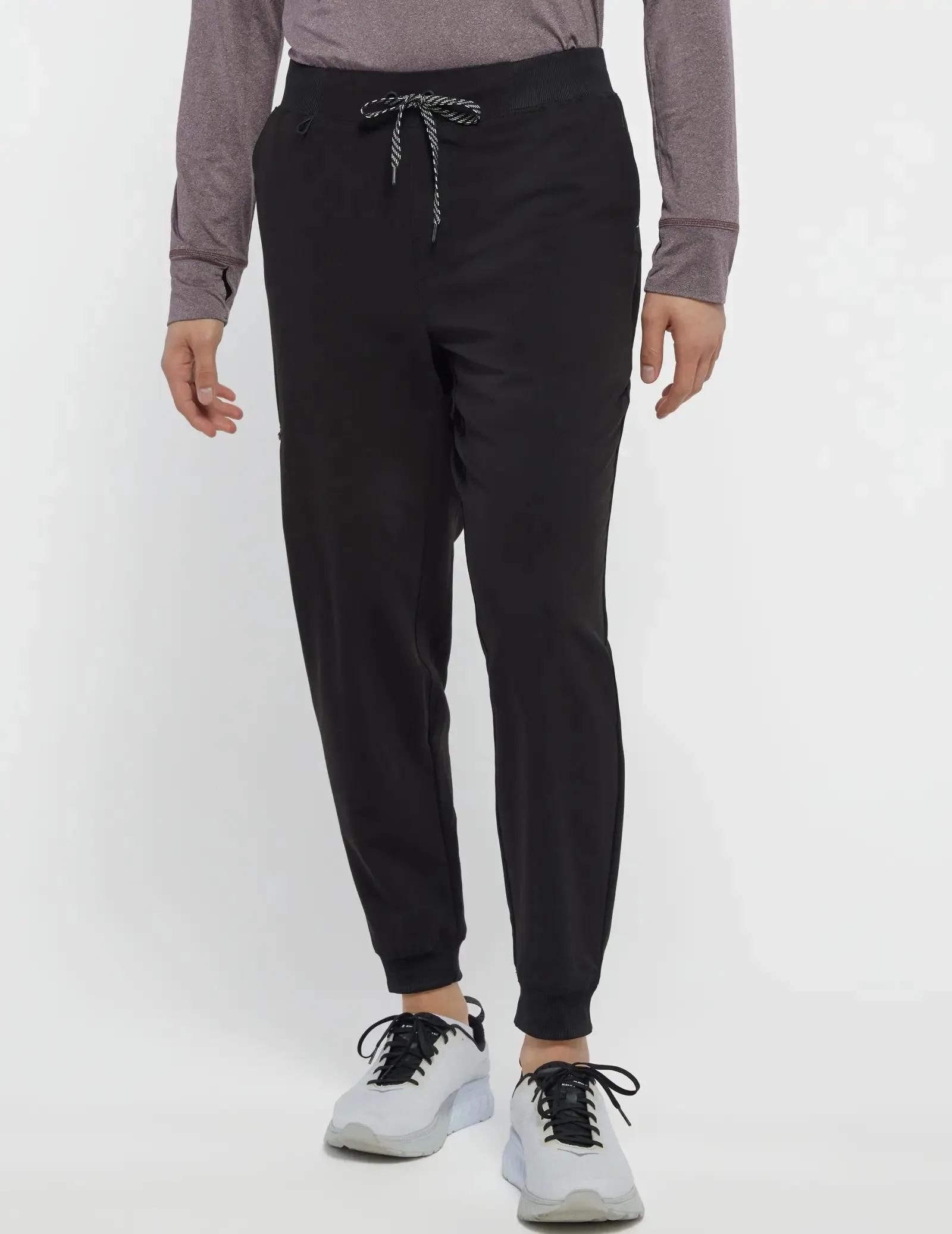 Jaanuu Men's Momentum 2-in-1 Scrub Jogger - Black