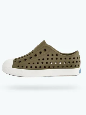 Jefferson Utility Green/Shell White Shoes (Kids)