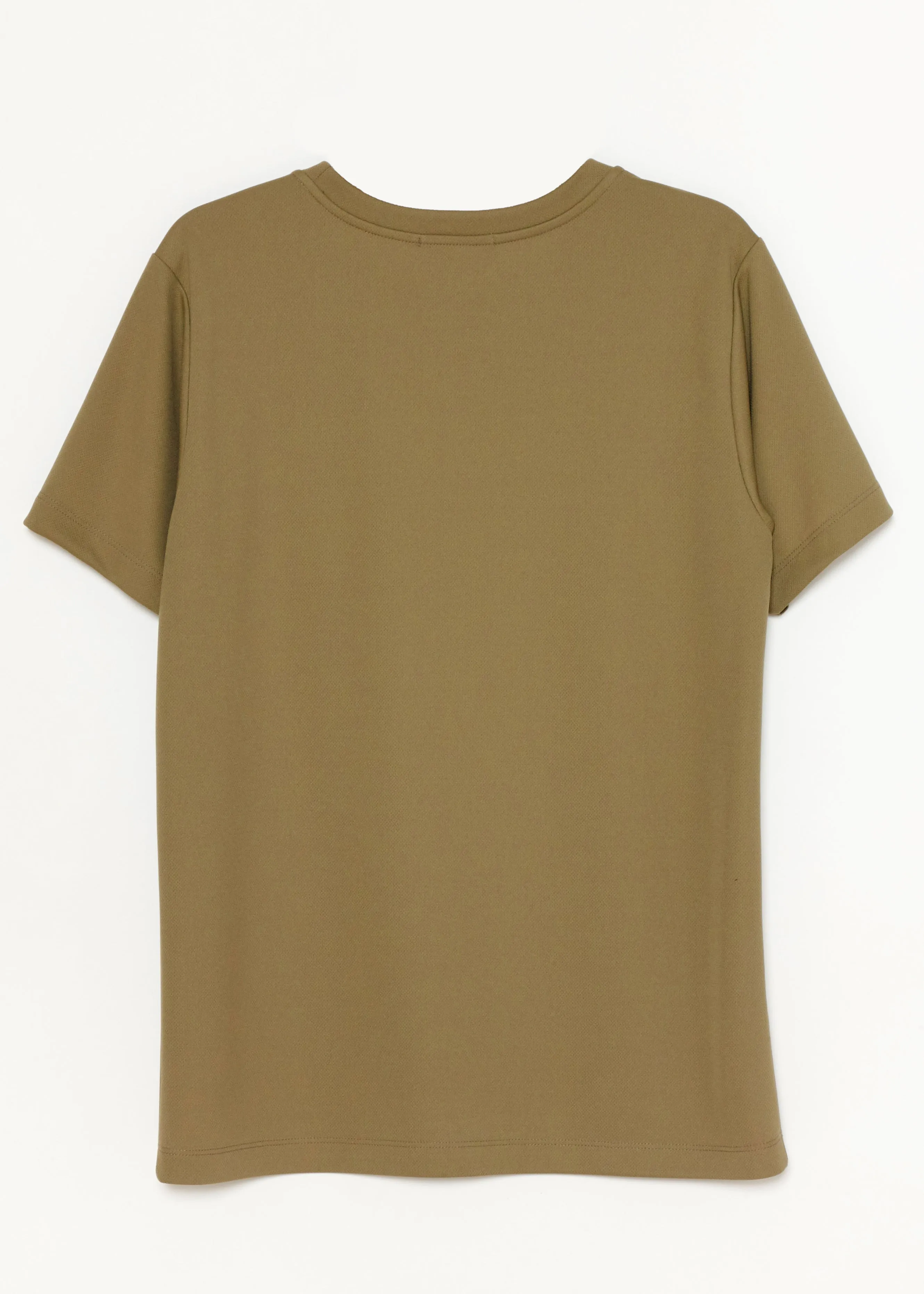 Konus Men's Eco Friendly Reolite Tech T-shirt in Khaki