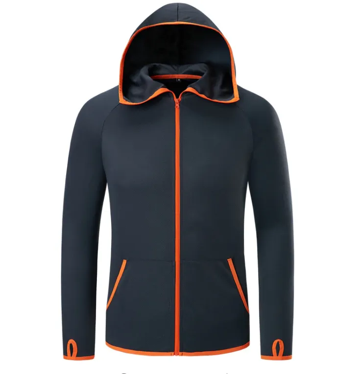 Men's Summer Casual Waterproof Breathable Hoodie