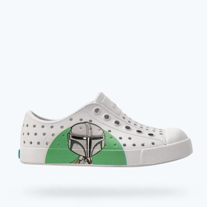 Native Shoes Frost Gray/Mando BFF Jefferson Star Wars™ Block Shoe