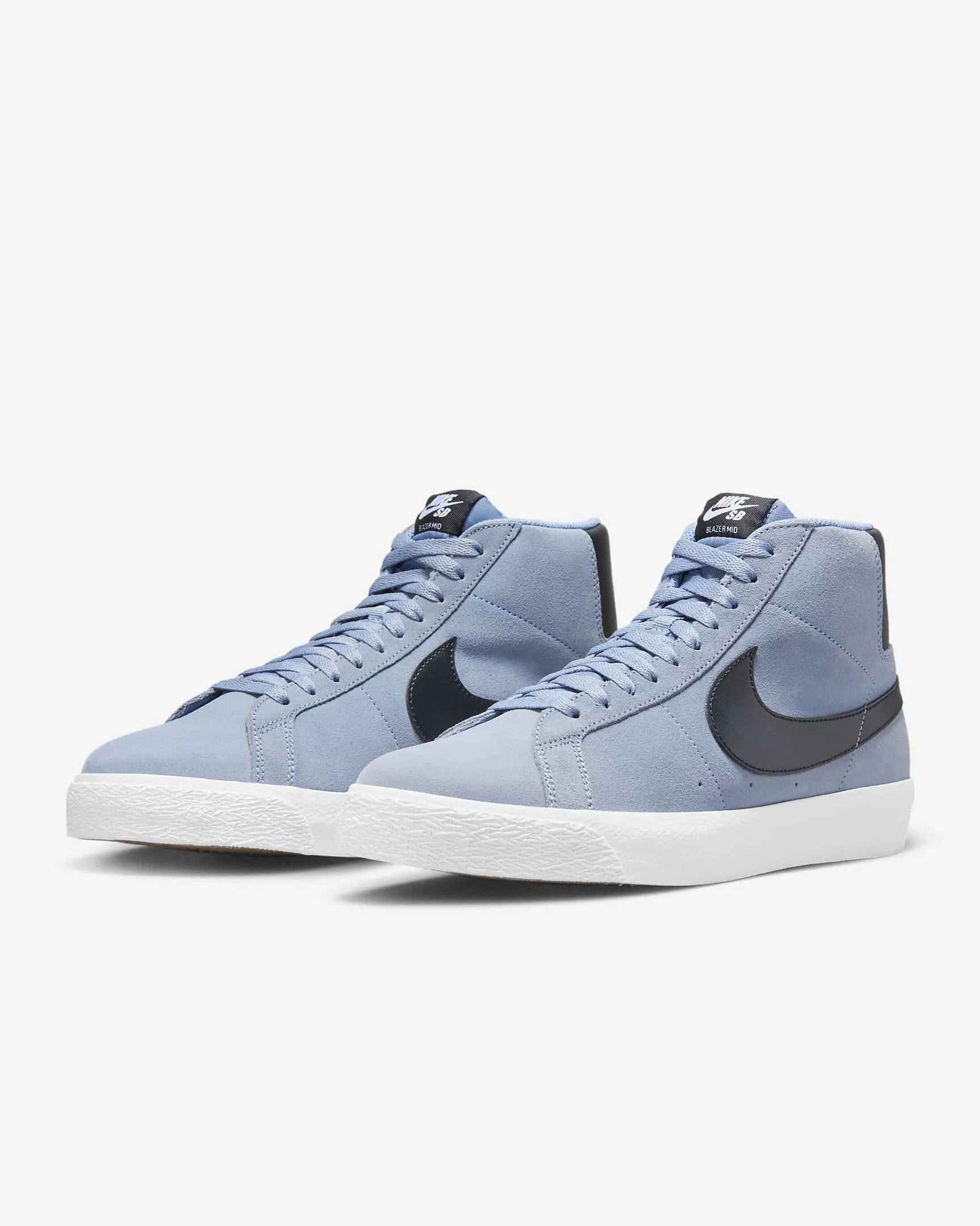 Nike SB Zoom Blazer Mid -  Ashen Slate/White/Ashen Slate/Black