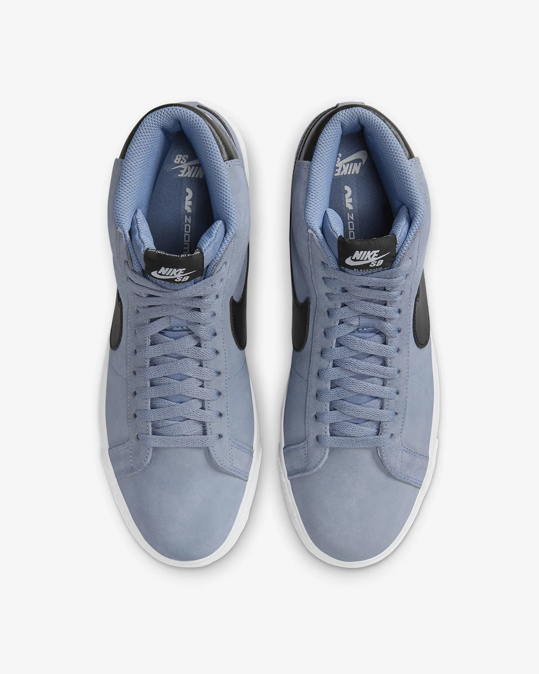 Nike SB Zoom Blazer Mid -  Ashen Slate/White/Ashen Slate/Black