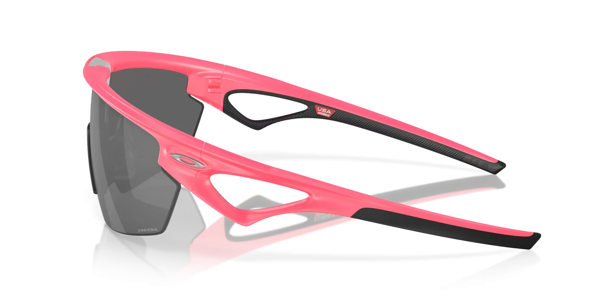 Oakley Sphaera Prizm Black Lenses, Matte Neon Pink Frame