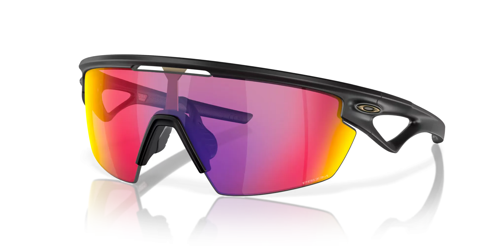 Oakley Sphaera Prizm Road Lenses, Matte Black Frame