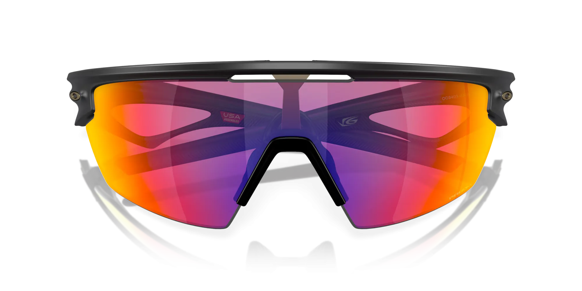 Oakley Sphaera Prizm Road Lenses, Matte Black Frame