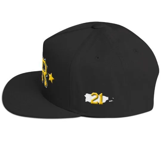 Puerto Rico Roberto Clemente Snapback (BLK)