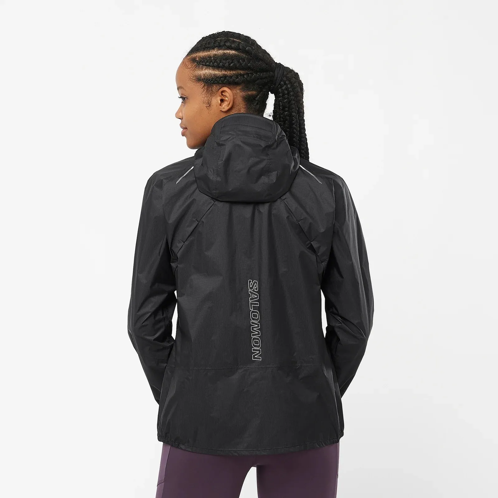 Salomon Bonatti Waterproof Jacket | Deep Black | Womens