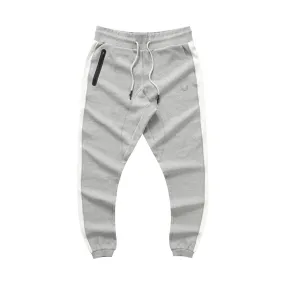 SilverPlus® Mesh Panel Cuffed Jogger - Athletic Grey