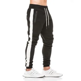 SilverPlus® Mesh Panel Cuffed Jogger - Black