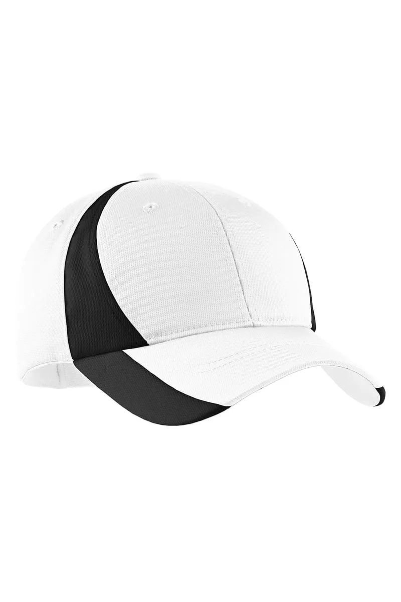 Sport-Tek STC11: Dry Zone Nylon Colorblock Cap