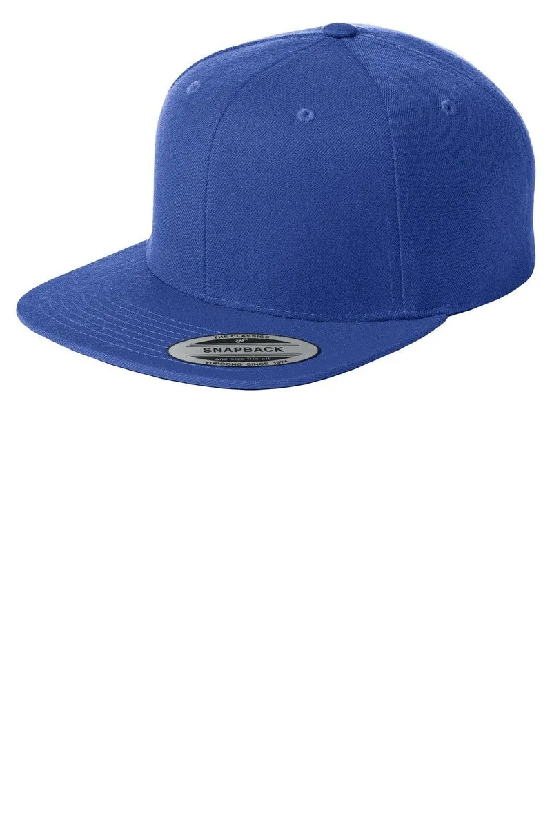 Sport-Tek STC19: Yupoong Flat Bill Snapback Cap