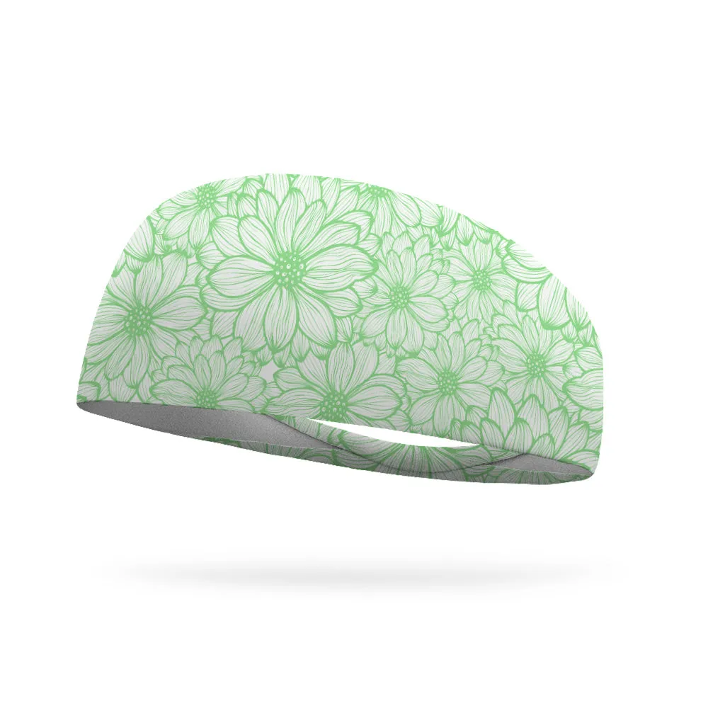 Summer Bloom Performance Wicking Headband